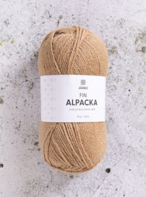 Järbo Fin Alpaca Garn 151 Beige Sepia