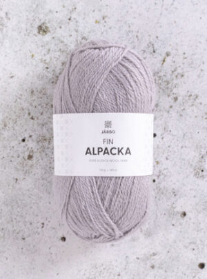 Järbo Fin Alpaca Garn 152 Silver Lining