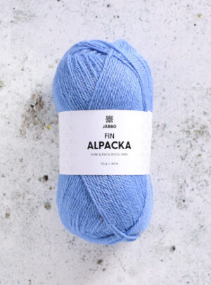 Järbo Fin Alpaca Garn 158 Hav Blå
