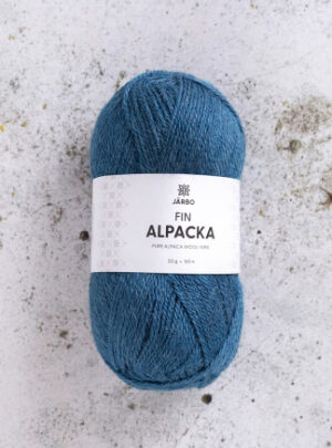 Järbo Fin Alpaca Garn 161 Petroleum