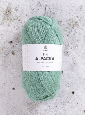 Järbo Fin Alpaca Garn 164 Mint Fryd