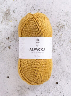Järbo Fin Alpaca Garn 169 Guldbar
