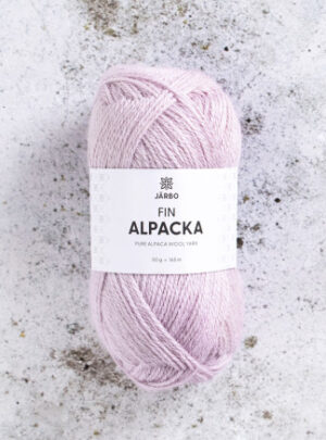 Järbo Fin Alpaca Garn 170 Lyserød