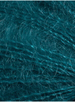 Järbo Fin Mohair Silke Garn 27 Petroleum