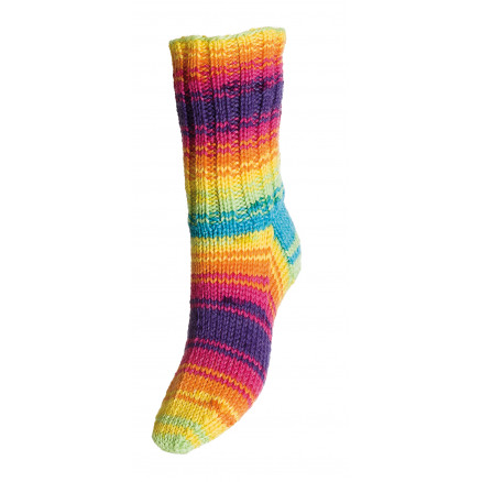 Järbo Raggi Strømpegarn 15115 Regnbue Print Järbo Raggi Strømpegarn 15115 Regnbue Print