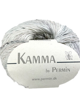 Kamma By Permin - Alpaca & Silke uldgarn - Fv 889501 Råhvid Nistret