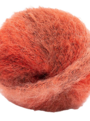Kremke Soul Wool Baby Silk Fluffy Multi 203 Mørkerød