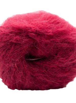 Kremke Soul Wool Baby Silk Fluffy Unicolor 2996 Varm rød