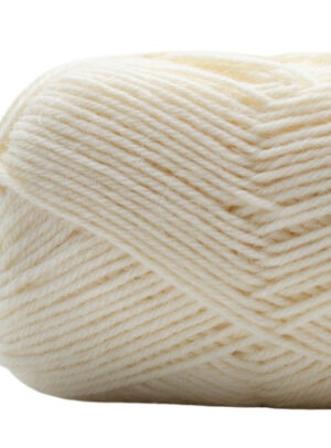 Kremke Soul Wool Edelweiss Alpaka 001 Natur Hvid