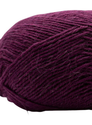 Kremke Soul Wool Edelweiss Alpaka 009 Mørk Lilla