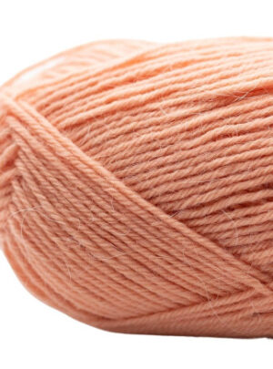 Kremke Soul Wool Edelweiss Alpaka 018 Fersken Blomst