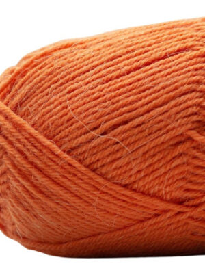 Kremke Soul Wool Edelweiss Alpaka 019 Mørk Orange