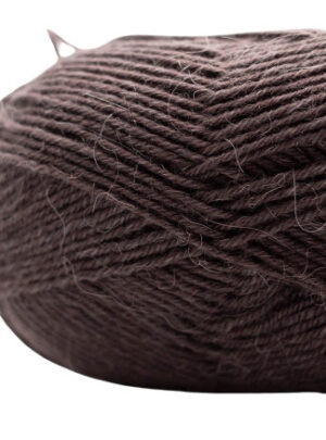 Kremke Soul Wool Edelweiss Alpaka 024 Mørkebrun