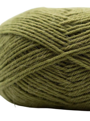 Kremke Soul Wool Edelweiss Alpaka 048 Oliven Grøn