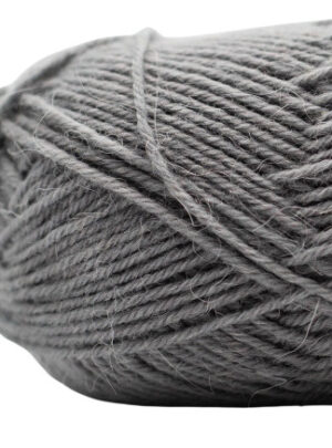 Kremke Soul Wool Edelweiss Alpaka 052 Mørkegrå