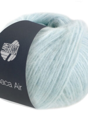 Lana Grossa Alpaca Air Garn 28 Pastel blå