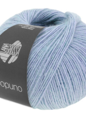 Lana Grossa Ecopuno Garn 207 Pastel blå