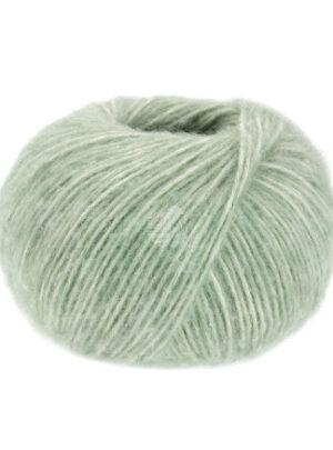Lana Grossa Natural Alpaca Pelo Garn 014 Mynte Plettet