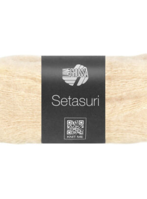 Lana Grossa Setasuri Garn 58 Lys Beige