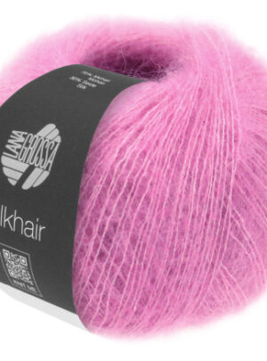 Lana Grossa Silkhair Garn 162 Lyserød