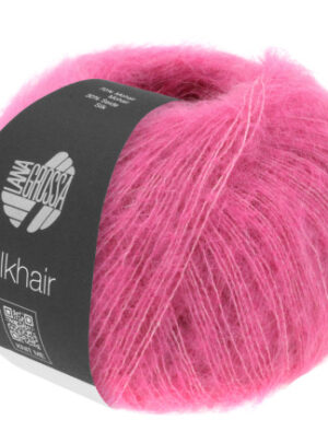 Lana Grossa Silkhair Garn 172 Fuchsia