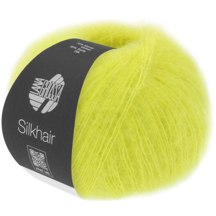 Lana Grossa Silkhair Garn 185 Grøngul Lana Grossa Silkhair Garn 185 Grøngul