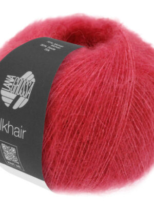 Lana Grossa Silkhair Unicolor 198 Hibiscus
