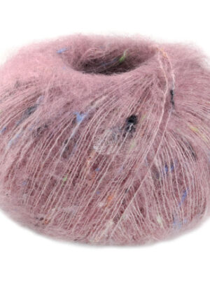 Lana Grossa Superkid Tweed Garn 621 Rosa