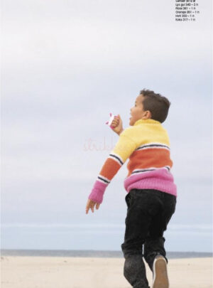 "Leik" Genser - Viking Design 1815-6 Kit - 2-12 År - Viking Alpaca Bris, fra Viking