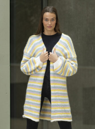 "Leyla" Genser - Viking Design 2340-4 Kit - XS-XL - Viking Alpaca Bris, fra Viking
