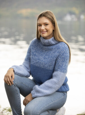 "Lucifer" Genser - Viking Design 2138-6 Kit - XS-XL - Viking Alpaca Bris, fra Viking