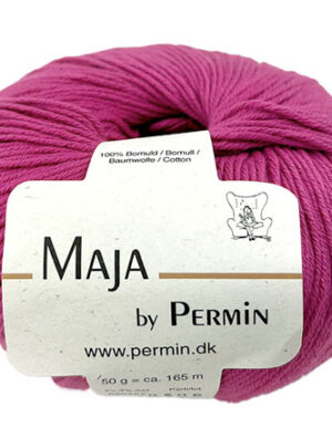 Maja Permin - 100% Bomuldsgarn Fv 880357 Blomme