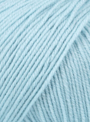 MayFlower London Merino Fine Garn 21 Lys akvamarin