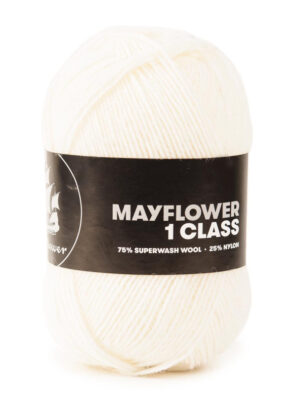 Mayflower 1 Class - 33 Snehvid, Strømpegarn, fra Mayflower
