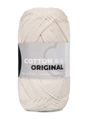 Mayflower Cotton 8/4 - 1401 Natur, Bomuldsgarn, fra Mayflower