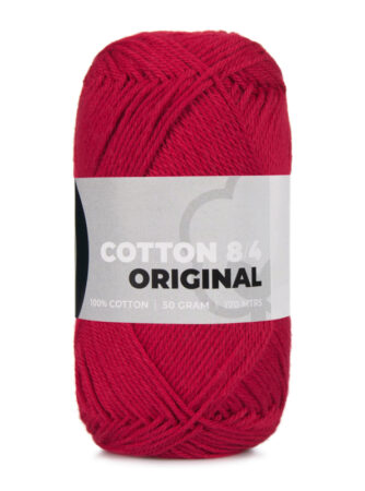 Mayflower Cotton 8/4 - 1412 Mørkerød, Bomuldsgarn, fra Mayflower