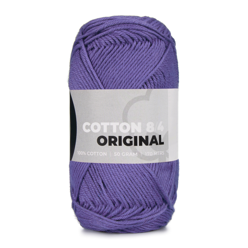 Mayflower Cotton 8/4 - 1417 Lavendel, Bomuldsgarn, fra Mayflower Mayflower Cotton 8/4 - 1417 Lavendel, Bomuldsgarn, fra Mayflower