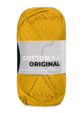 Mayflower Cotton 8/4 - 1435 Sennepsgul, Bomuldsgarn, fra Mayflower