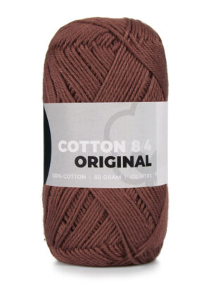 Mayflower Cotton 8/4 - 1437 Rødbrun, Bomuldsgarn, fra Mayflower