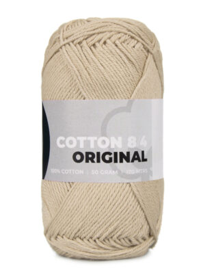 Mayflower Cotton 8/4 - 1438 Beige, Bomuldsgarn, fra Mayflower