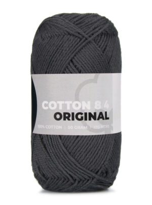 Mayflower Cotton 8/4 - 1442 Koksgrå, Bomuldsgarn, fra Mayflower