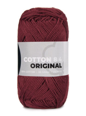 Mayflower Cotton 8/4 - 1454 Vinrød, Bomuldsgarn, fra Mayflower