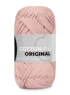 Mayflower Cotton 8/4 - 1489 Støvet Rosa, Bomuldsgarn, fra Mayflower