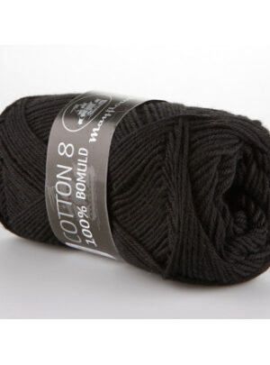 Mayflower Cotton 8/4 Garn 1443 Sort