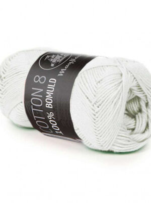 Mayflower Cotton 8/4 Garn Unicolor 1495 Lys Mint