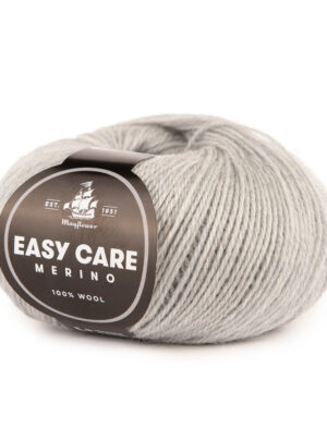 Mayflower Easy Care - 004 Cool Grey, Merinogarn, fra Mayflower