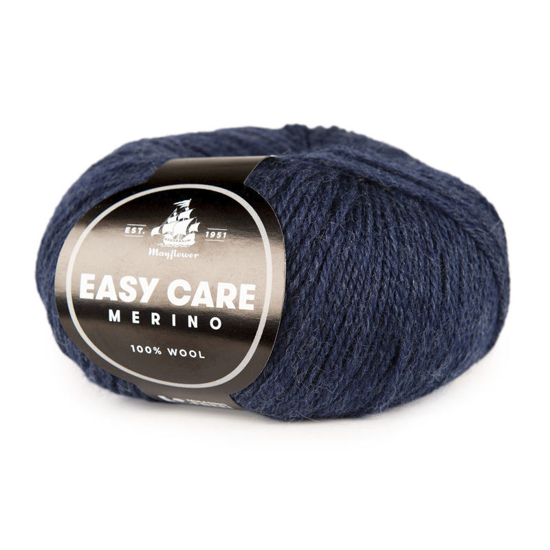 Mayflower Easy Care - 040 Insignia Blue, Merinogarn, fra Mayflower Mayflower Easy Care - 040 Insignia Blue, Merinogarn, fra Mayflower