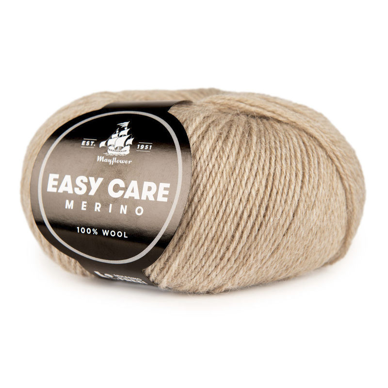 Mayflower Easy Care - 044 Ørkensand, Merinogarn, fra Mayflower Mayflower Easy Care - 044 Ørkensand, Merinogarn, fra Mayflower