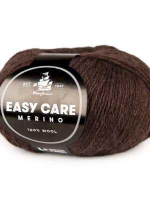 Mayflower Easy Care - 045 Kastanjebrun, Merinogarn, fra Mayflower