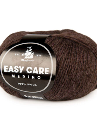 Mayflower Easy Care - 045 Kastanjebrun, Merinogarn, fra Mayflower
